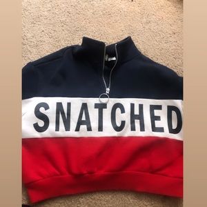 Snatched cropped hoodie